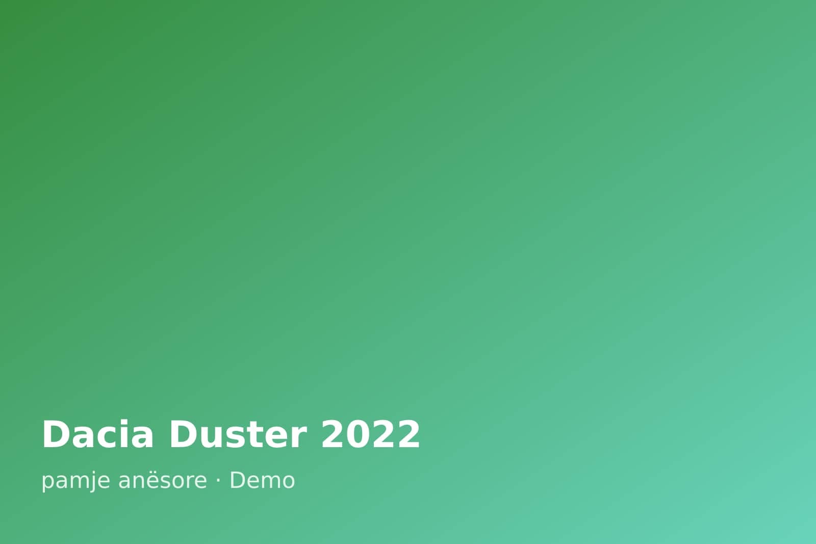 Dacia Duster 2022 — pamje anësore